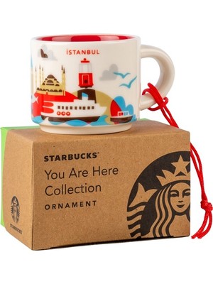 Starbucks® Mug Şehir Temalı Kupa Serisi Istanbul 59 ml Kulplu Bardak Tayland Menşeli