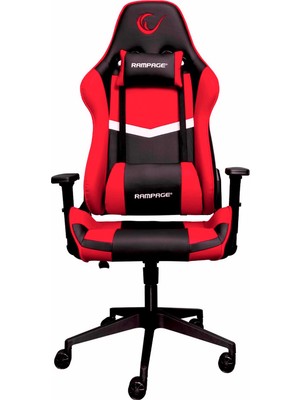 Rampage KL-R56 3D Kol,Tam Dökme Süngerli Siyah/Kırmızı Oyuncu Koltuğu