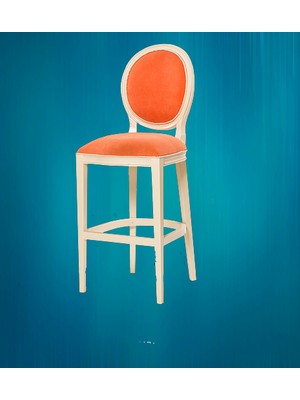 Bengi Yüksek Sandalye ZUS706 Oluklu Iskelet Oval Sırtlık