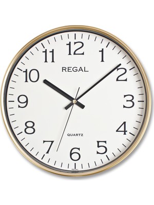 Regal 0250 GI İnce Çerçeve Slim Duvar Saati