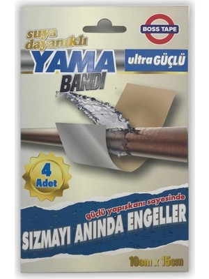 Geseus Ultra Güçlü Suya Dayanıklı Yama Bandı,çamur Bant 4AD
