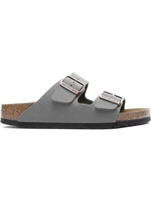 Birkenstock Arizona Bf Kadın Gri Terlik