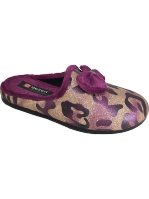 Gezer 11154 Kadın Kışlık Ev Terliği Yumuşak Taban Ev Terliği