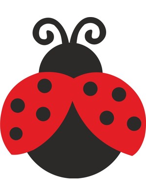 Sticker Fabrikası Uğur Böceği Sticker 00432