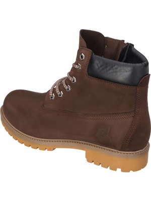 Costo Shoes TLAND0802 Kahve Nubuk Timber Land Style Kışlık Büyük Numara Erkek Bot Sıcak Astar Rahat Geniş Kalıp 45