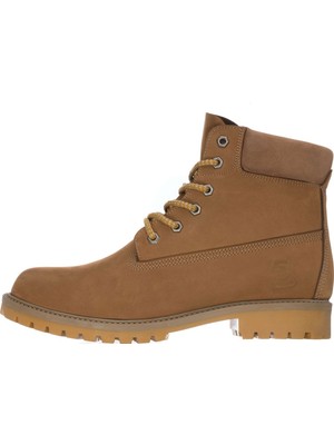 Costo Shoes TLAND0802 Kum Nubuk Timber Land Style Kışlık Büyük Numara Erkek Bot Sıcak Astar Rahat Geniş Kalıp 45