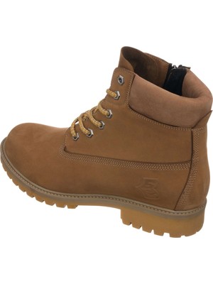 Costo Shoes TLAND0802 Kum Nubuk Timber Land Style Kışlık Büyük Numara Erkek Bot Sıcak Astar Rahat Geniş Kalıp 45