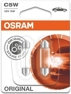 Osram C5W Yeni Nesil Sofit Ampül 12V 5W Çiftli