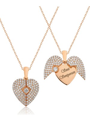 Gökdeniz 925 Kalpli İsim Kolye