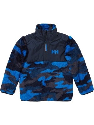 Helly Hansen Hh K Champ 1/2 Zip Midlayer HHA.40482 HHA.538 Mavi Çocuk Polar (Baştan Geçme)