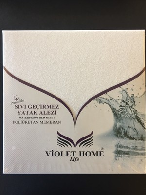 Violet Home  Battal Boy Sıvı Geçirmez Micro Fitted Alez