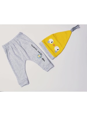 Miniworld Unisex Yellow Chick 3'lü Zıbın Takım