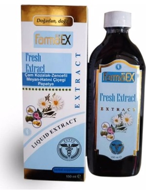 My Farmaex Çam Kozalağı - Zencefil - Meyan Kökü - Hatmi Çiçeği - Papatya Fresh Extract - Nehir Doğal Ürünler