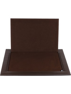 2K Hilton Garni Kapak İçi Kadife Kaplı Elite Pad Sümen 42 x 55 cm Kahve