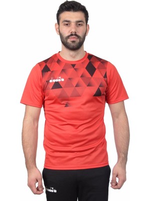 Diadora Alone Antrenman T-Shirt Kırmızı