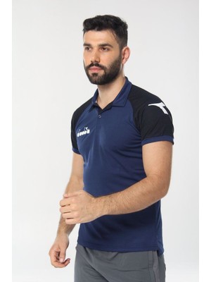 Diadora Mundial Kamp T-Shirt Lacivert