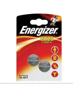 Energizer Enr Lithium CR2025 Bp2
