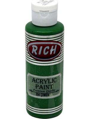 Rich Akrilik Boya 120 cc Çimen 204