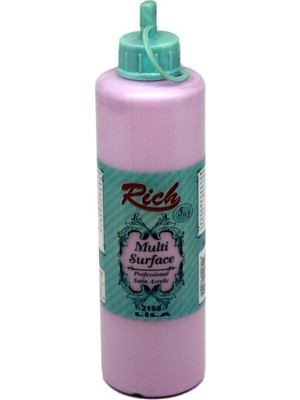Rich Multi Surface 500 cc Lila 2168 Akrilik Boya