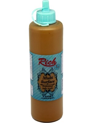 Rich Multi Surface 500 cc Karamel 2228 Akrilik Boya