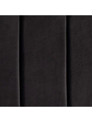 Piano Lite Çift Kişilik Yatak Başlığı - 160 cm Siyah Kumaş Başlık