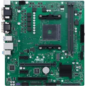 Pro A520M-C/Csm Amd A520 Am4 DDR4 4400 Hdmı Dvı Vga M2 Usb3.2 Com Pcı Matx(Pro A520M-C/Csm) Anakart