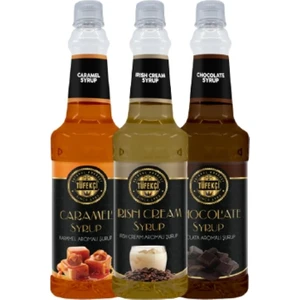 By Tüfekçi  3'lü Avantajlı Paket (Karamel Çikolata Irısh Cream) 750 ml Şurubu
