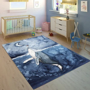 Bebişim Halı Bebişim Balıklı BH2384 100 x 150 Çocuk Odası Halısı