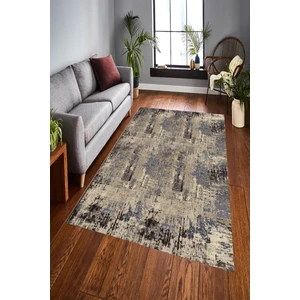 Kaymaz Dot Taban Yıkanabilir  Dijital Baskı Etching Tasarımlı Salon Halısı 80 x 250