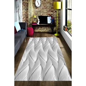 Kaymaz Dot Taban Yıkanabilir  Dijital Baskı Granit Buharlı Salon Halısı 100 x 600