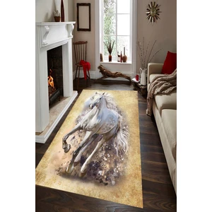 Tablotik Koşan At Desenli Dijital Baskılı Halı 180 x 280 cm