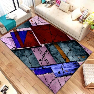 Tablo Desenli Dijital Baskılı Halı 80 x 200 cm