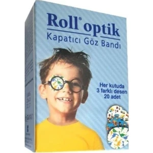 Optik Kapatıcı Göz Bandı Erkek 20 Adet