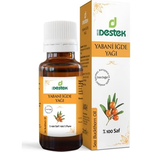 %100 Saf Yabani İğde Yağı 20 ml (Sea Buckthorn Oil)