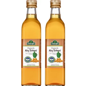 Organik Alıç Sirkesi 500 ml + 500ml 2 Li Set