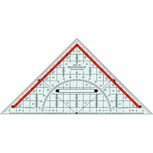 Üçgen Gönye Cetvel 32 cm x 45'