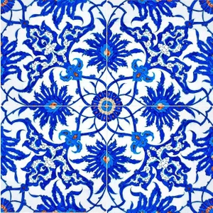 Tellgraf Çini Desenli Fayans ve Karo Stickerı (20X20 Cm)