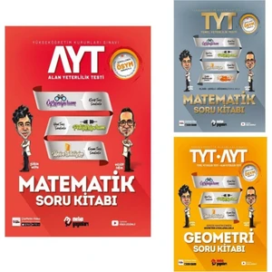 Metin Yayınları TYT Matematik + AYT Matematik + TYT - AYT Geometri Set 3 Kitap