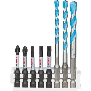- Impact Control Serisi Hex-9 Mc/power Bit Karışık 8'li Set