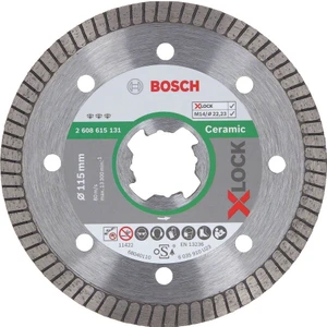 - X-Lock - Best Serisi Seramik Için, Extra Temiz Kesim Turbo Segman  Elmas Kesme Diski 115 mm