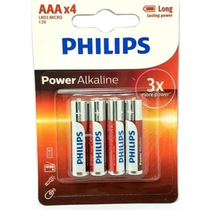 Power Alkalin 4xaaa 1.5VOLT Ince Kalem Pil LR03