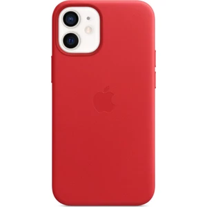 iPhone 12 Mini Deri Kılıf MagSafe Red - MHK73ZM/A