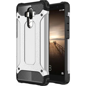 Huawei Mate 9 Kapak Çift Katmanlı Zırh Tank Kılıf - Gri