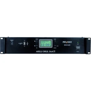 ZS-216 R B-Klas Programlı Okul Zil Saati (Rack Tipi)