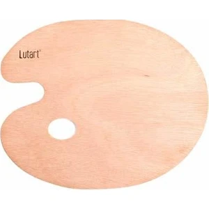 PC04 Ahşap Oval Palet 40 x 50 cm