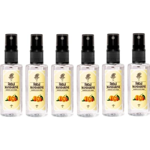 Kolonya Mandarine Mandilina 50 ml Özel Set 6'lı  6 Adet Kolonya Rebul Mandarıne