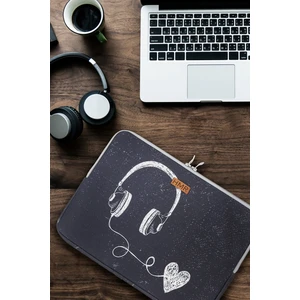 Easy Case 15" Laptop Çantası Notebook Kılıfı Music New