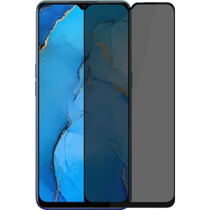 Hesaplı Dünya Oppo A91 Gizlilik Korumalı Cam Ekran Koruyucu