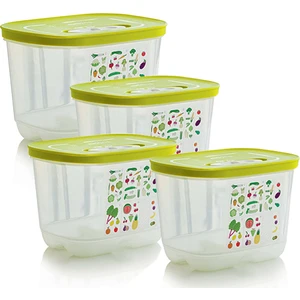 Sera Buzdolabı Saklama Kabı Dik ( 4 x 1.8 Lt )