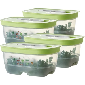 Sera Buzdolabı Saklama Kabı ( 4 x 375 ml )